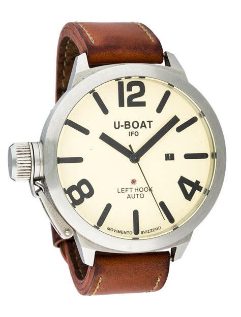 u boat watch replica review|u boat left hook.